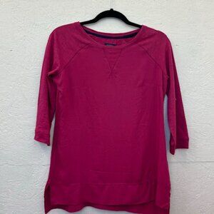 Joules Clothing 3/4 Sleeve Knit Crew Neck Shirt, Size 8, NWT